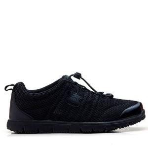 womens travelwalker triple black sneaker